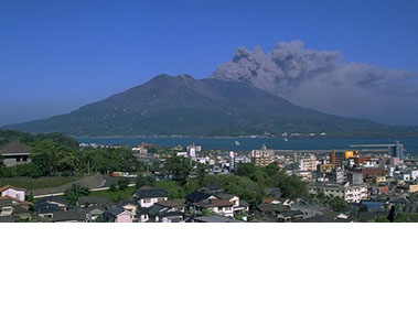 เกาะภูเขาไฟซากุระจิม่า	
